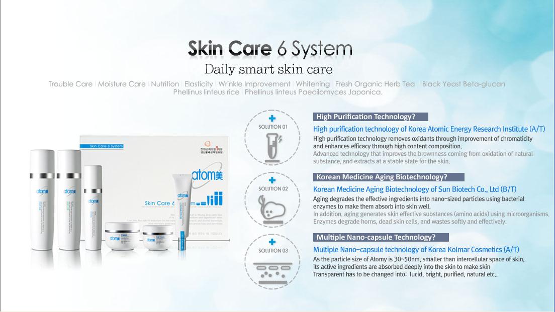 Atomy skin care 6 system